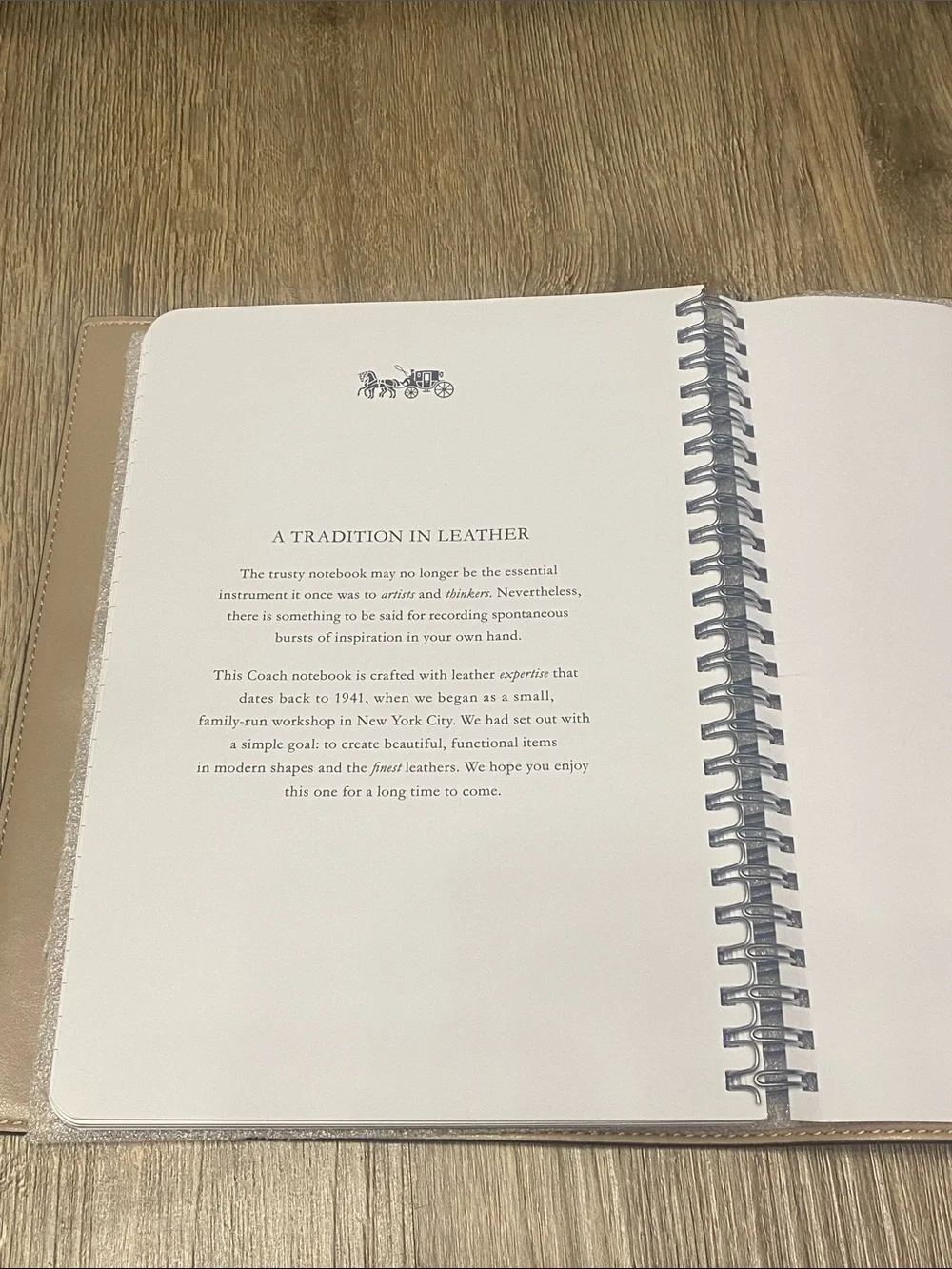 Coach HNC Notebook
